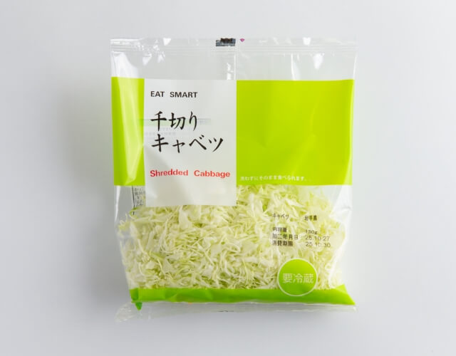 千切キャベツ レギュラーパックの画像
