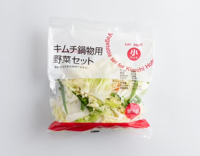 キムチ鍋物用野菜の画像