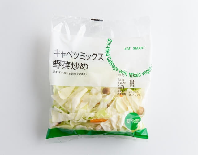 キャベツミックス野菜炒めの画像